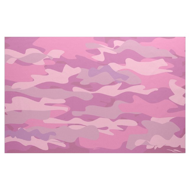 Pink army camo military camouflage pattern fabric (Fat Quarter)