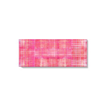 Pink Art Colour Painting Wrapped Canvas Print