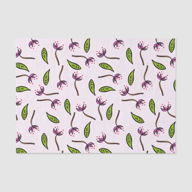 Pink As Couture B Tissue Paper (Front)