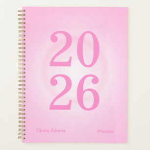 Pink Aura Big Year Planner