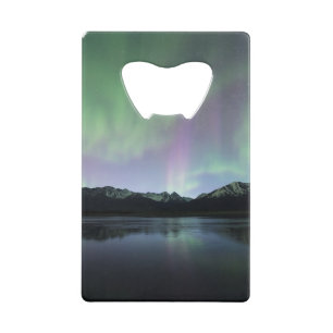 Pink Aurora Credit Card Bottle Opener