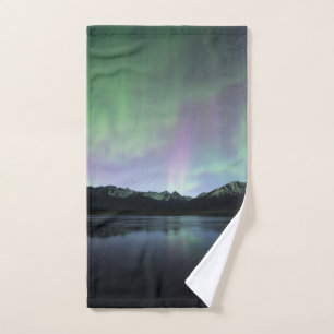 Pink Aurora Hand Towel