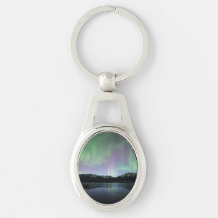 Pink Aurora Keychain