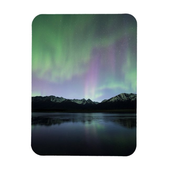 Pink Aurora Magnet (Vertical)