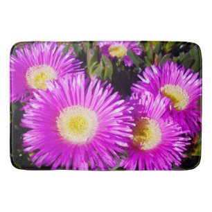 Pink Aussie Rambler Pigface Flower, Bathmat