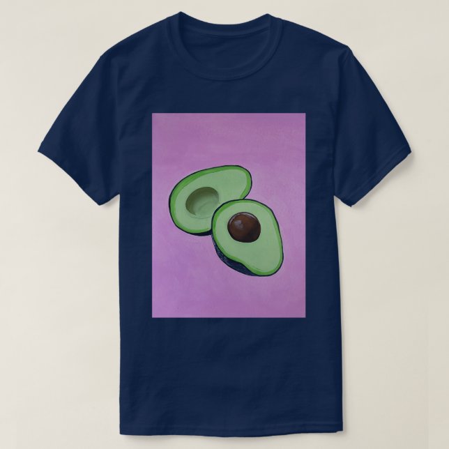 Pink Avocado Classic TShirt (Design Front)