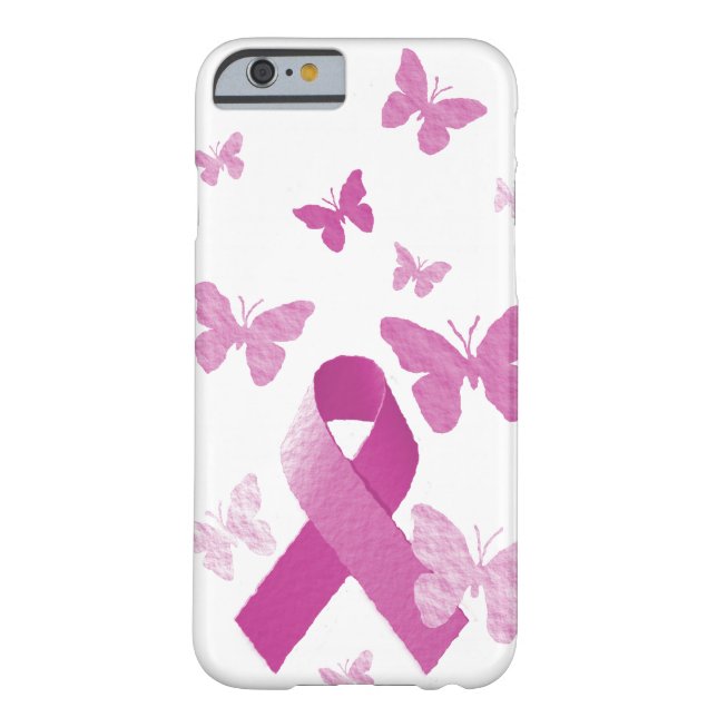 Pink Awareness Ribbon Case-Mate iPhone Case (Back)