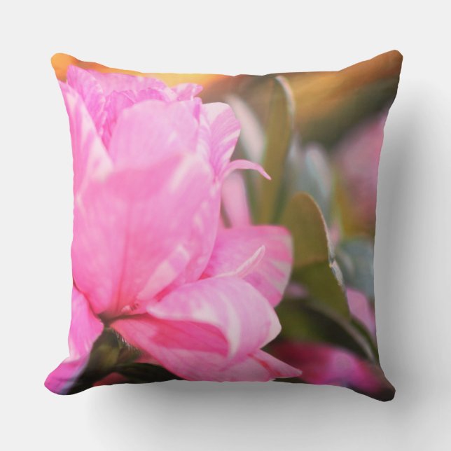Pink Azalea Coussin extérieur Accent (Recto)