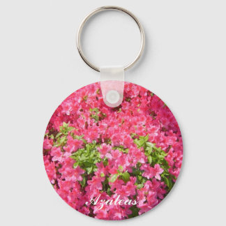 Pink Azaleas Keychain