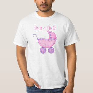 Pink Baby Buggy It's A Girl Dad's T-Shirt