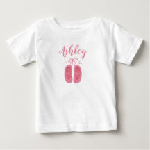 Pink Baby Girl Ballerina Ballet Toe Shoes Dancer