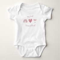 Pink Baby Girl First Hanukkah 