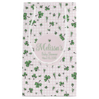 Pink Baby Girl Irish Clovers Baby Shower