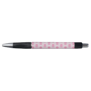 Pink Baby Girl Oyster shell and Pearl Patterned Pen