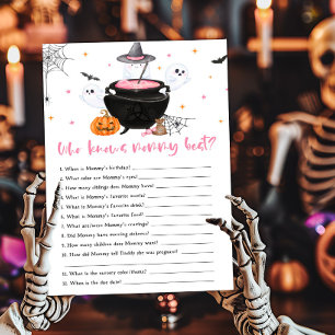 Pink Baby is Brewing Who knows Mommy Best Game