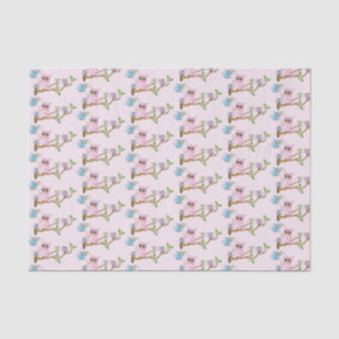 Pink Baby Owls   Baby Shower Tissue Paper