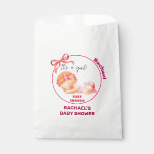 Pink Baby Shower, Baby Girl Shower Favour Bag