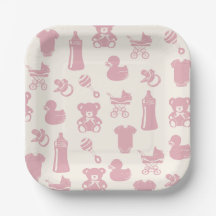 Pink Baby Shower Pattern