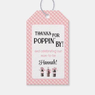 Pink Baby Soda Ready to POP Gift Tags