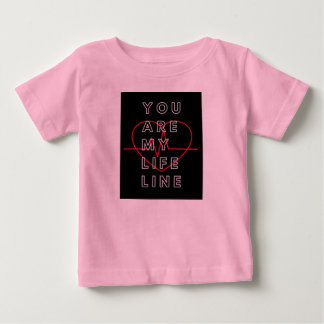 Pink baby t shirt