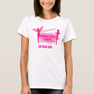 Pink bachelorette party personalized T-Shirt