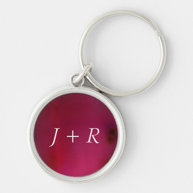 Pink Background Keychain (Front)