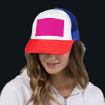 Pink Background with Black Border Design Ideas  Trucker Hat<br><div class="desc">Discover modern and stylish pink background with black border design ideas for your web and graphic design projects. Explore minimalistic and elegant colour schemes with stunning contrast for a creative and aesthetic touch. Perfect for digital art,  wallpapers,  and stylish backdrops.</div>