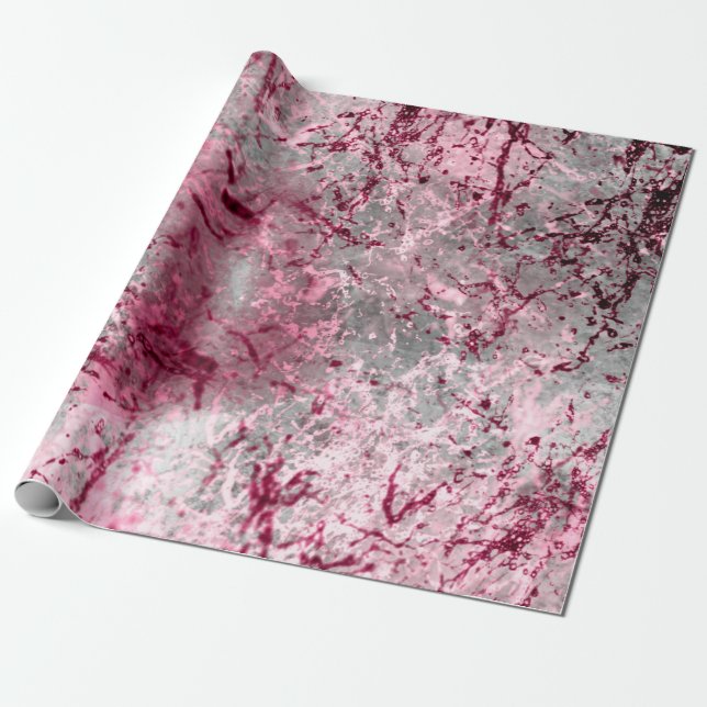 pink backgroundart, deco, pattern, abstract, aged, wrapping paper (Unrolled)