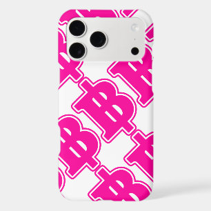 PINK BAHT SIGN ฿ Thai Money Currency ฿