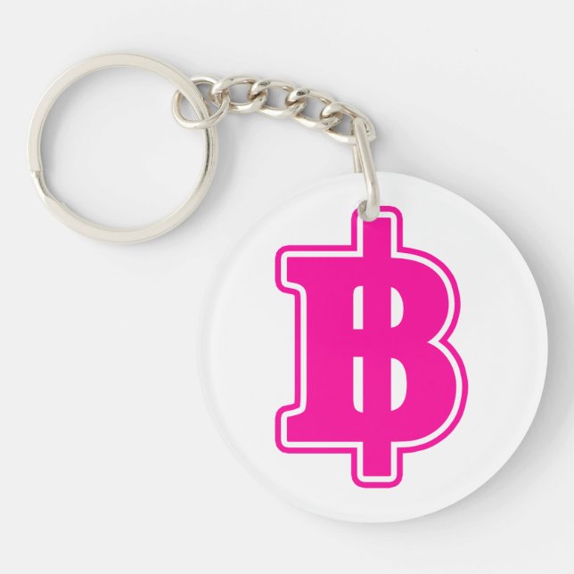 PINK BAHT SIGNER ฿ Thai Devise ฿ (Devant)
