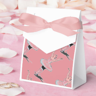 Pink Ballerina Ballet Birthday Party Favours Boxes