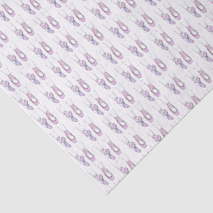 Pink Ballerina Ballet Tissue Paper