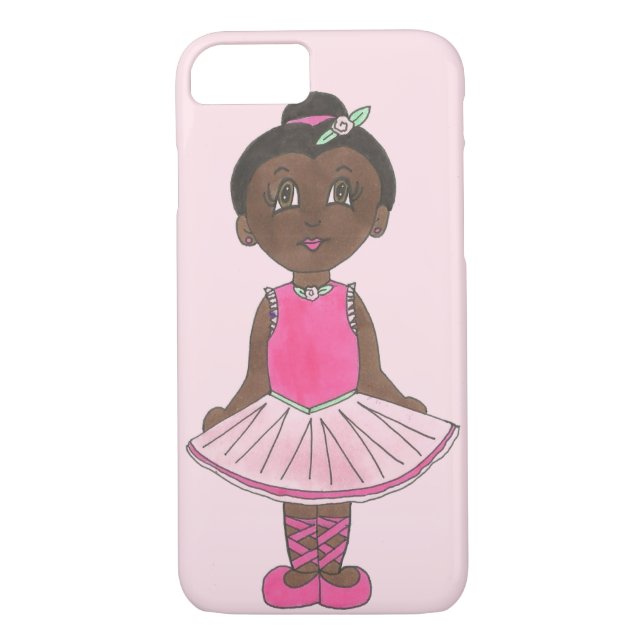 Pink Ballet Dance Costume Tutu Ballerina Dancer Case-Mate iPhone Case (Back)
