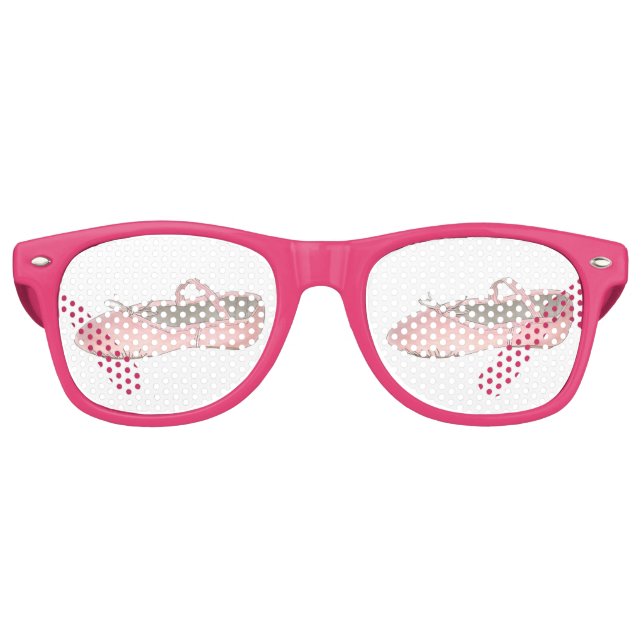 Pink Ballet Shoe Shoes Dance Recital Party Shades (Front)