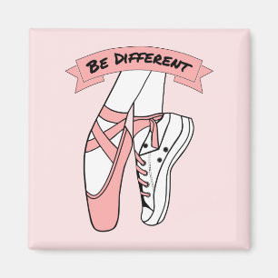 Pink Ballet Shoes Magnet