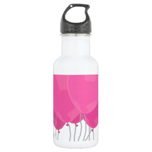 Pink Balloons 532 Ml Water Bottle
