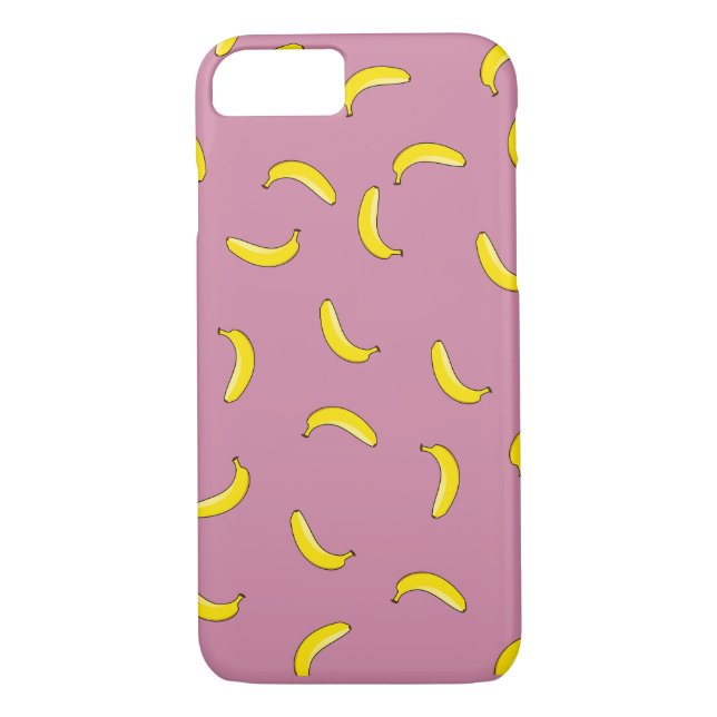 Pink Bananas Case-Mate iPhone Case (Back)