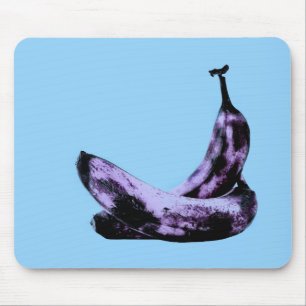 Pink Bananas Pop Art Mouse Pad