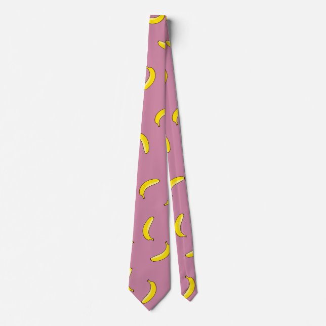 Pink Bananas Tie (Front)
