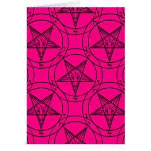 pink baphomet