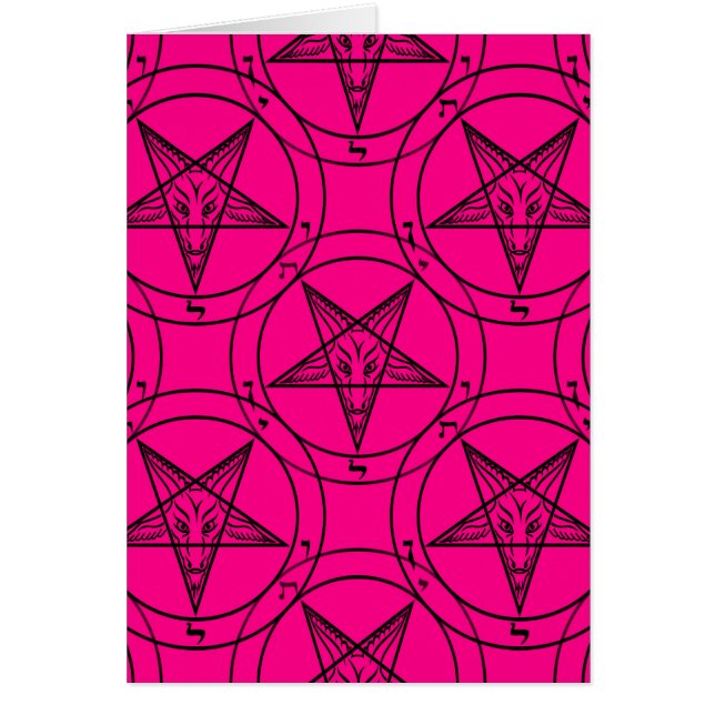 pink baphomet (Front)