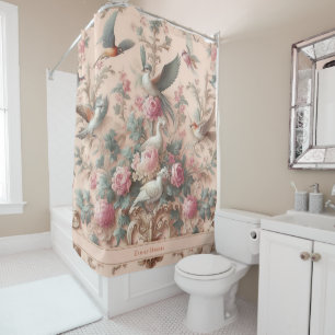 Pink Baroque Rococo Flower Morris 