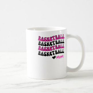 Pink Basketball Mom Bball Mom Basketball Love Coffee Mug