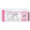 Pink Bat Mitzvah World Traveller Boarding Pass