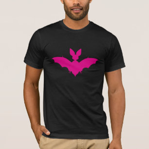 Pink Bat Spooky Cute Goth T-Shirt