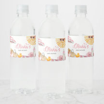 Pink Beach Summer Baby Shower