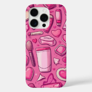 Pink Beauty Essentials Phone Case