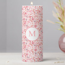 Pink Beauty & Makeup Seamless Pattern Girly 