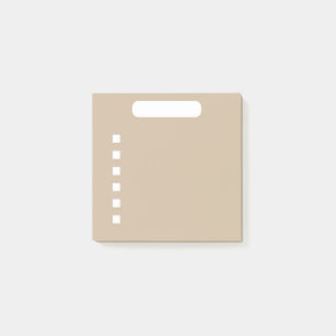 Pink Beige To-Do List  Post-it Notes
