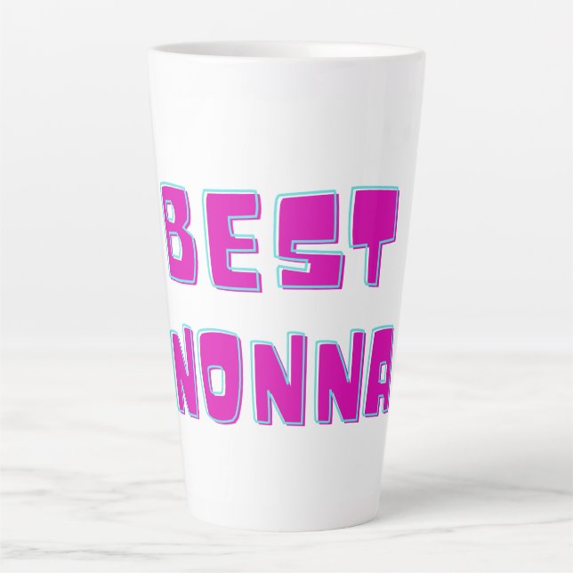 Pink Best Nonna Mug (Devant)